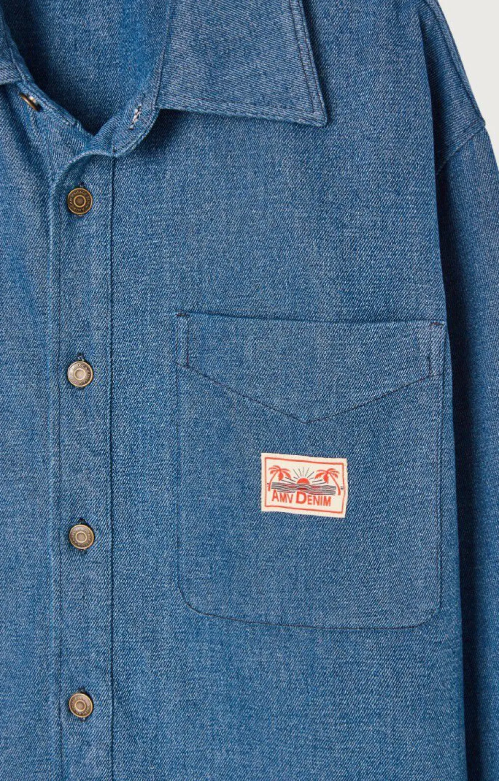 Chemise Homme Faow*American Vintage Discount
