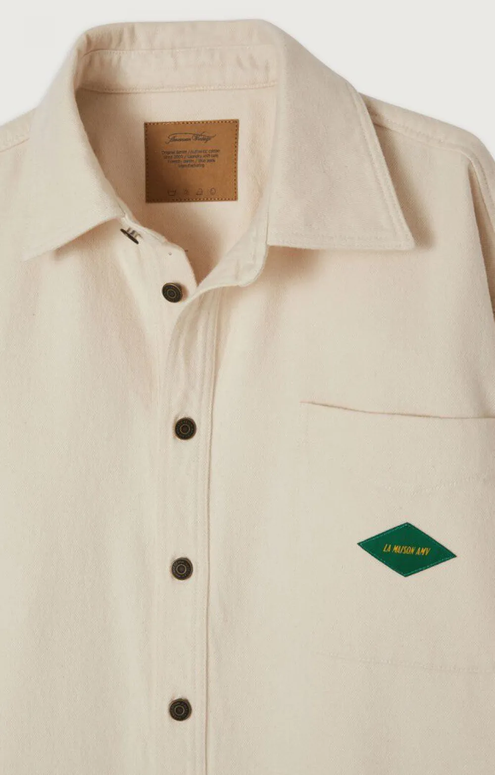 Chemise Homme Spywood*American Vintage Best Sale