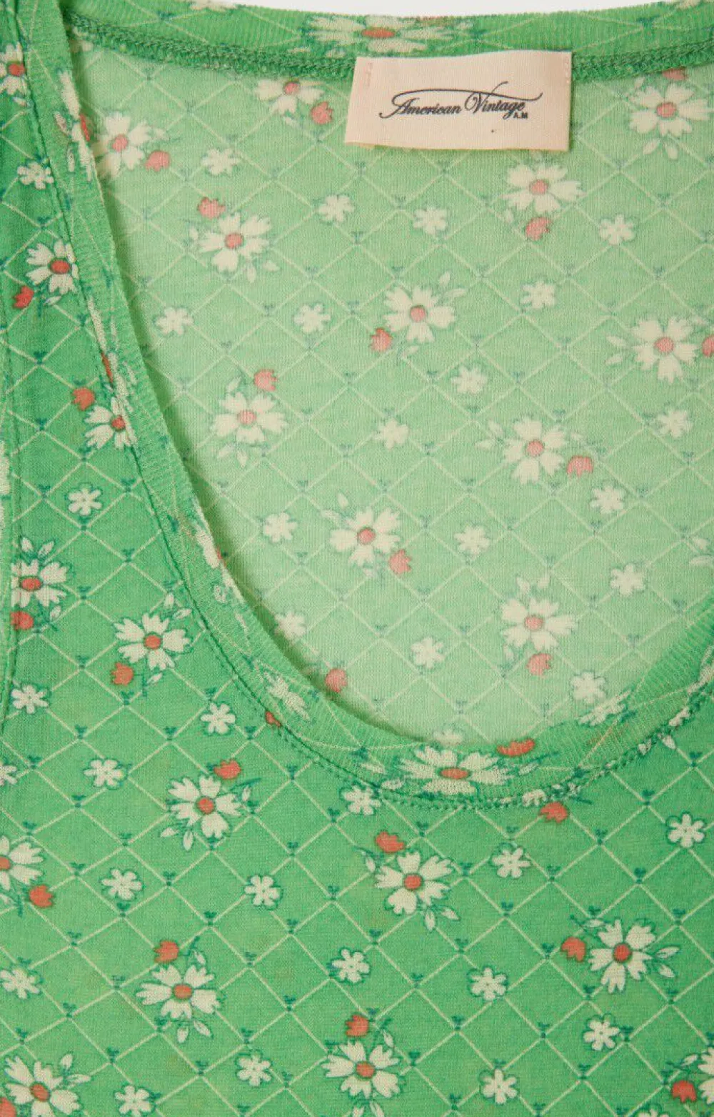 Debardeur Femme Massachusetts*American Vintage Shop