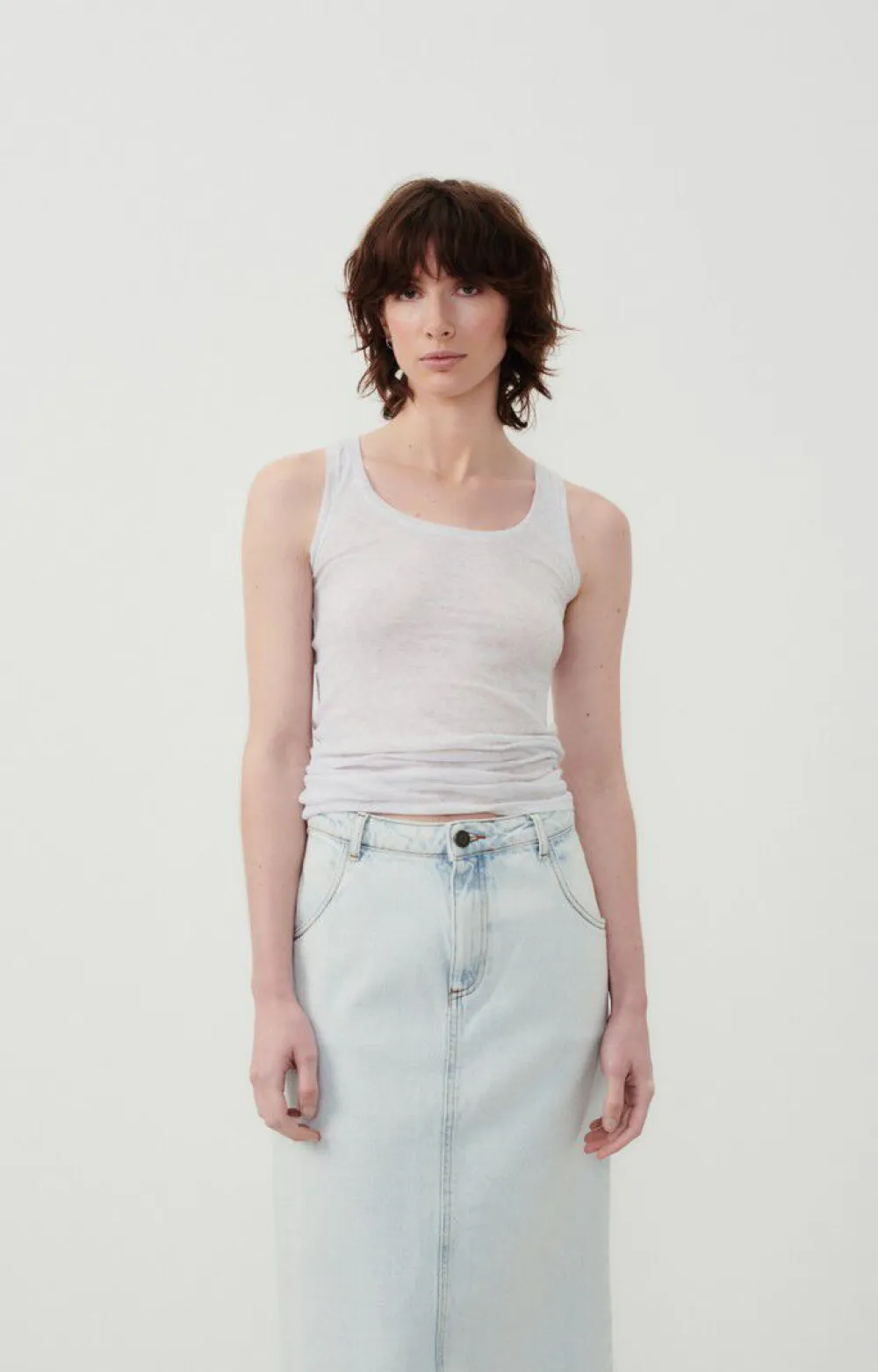 Debardeur Femme Massachusetts*American Vintage Fashion