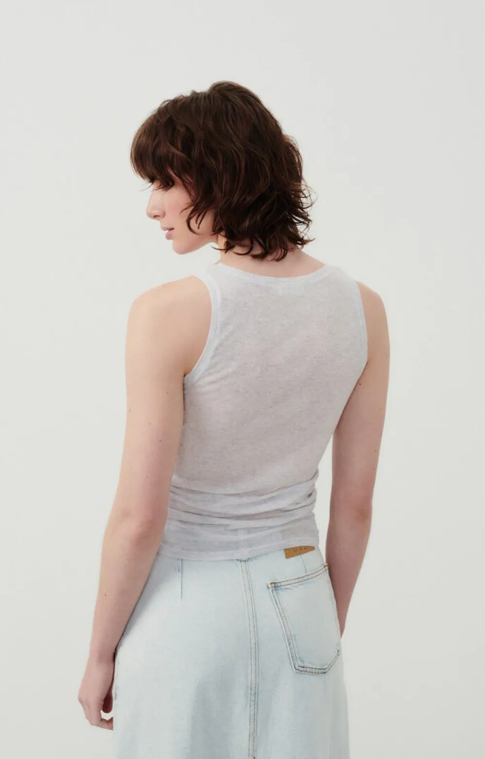 Debardeur Femme Massachusetts*American Vintage Fashion