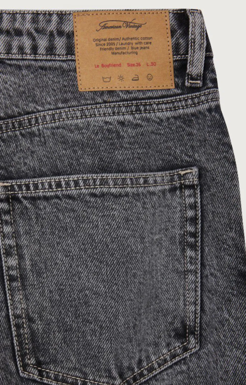 Jean Boyfriend Femme Yopday*American Vintage Store