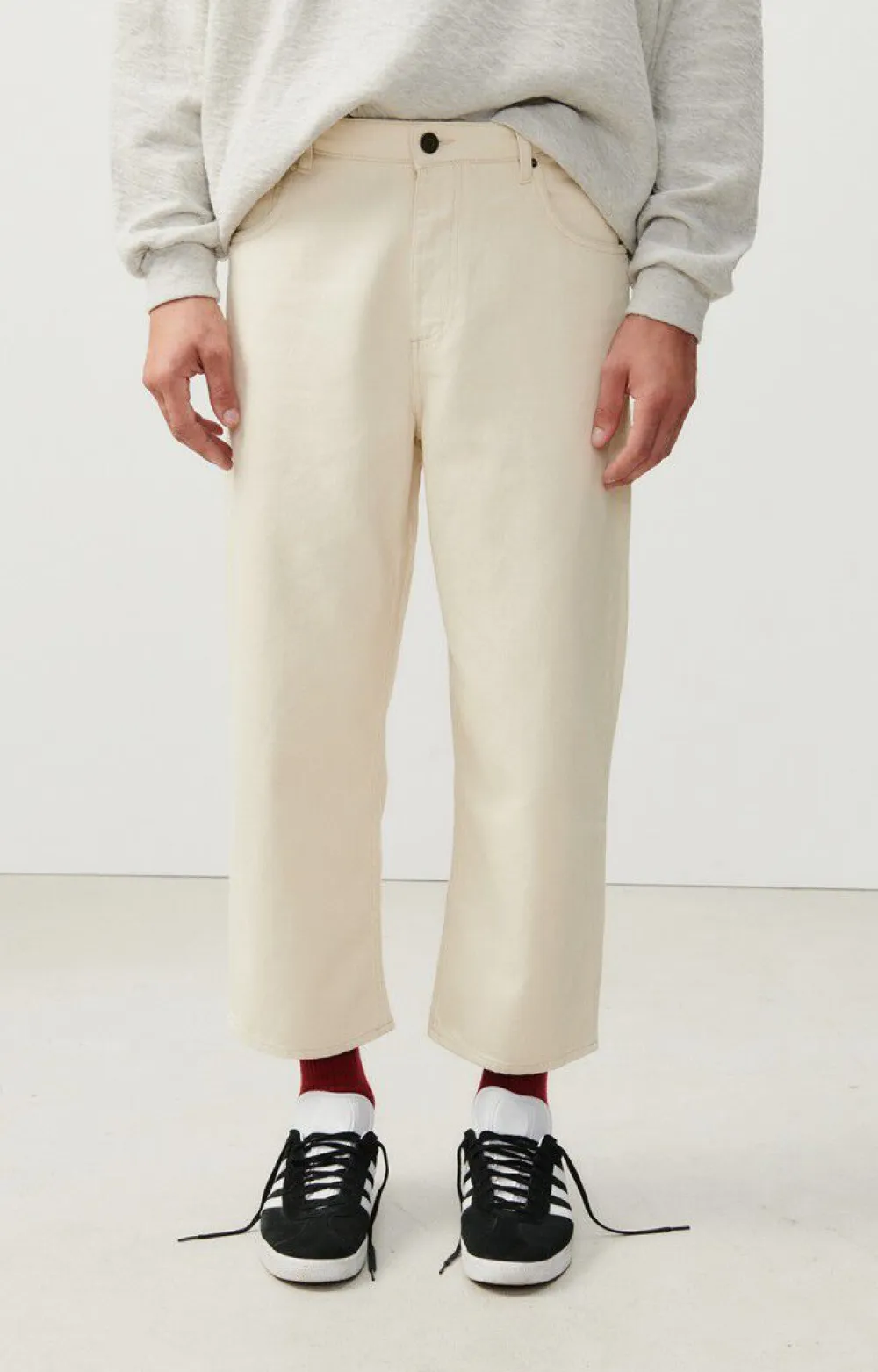 Jean Droit Cropped Homme Datcity*American Vintage Outlet