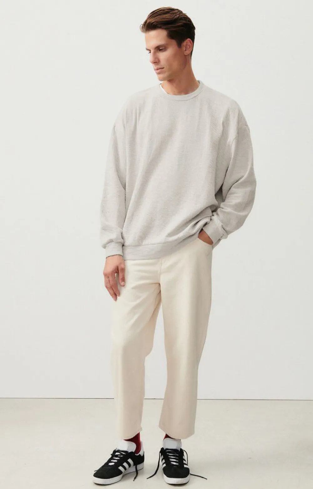 Jean Droit Cropped Homme Datcity*American Vintage Outlet