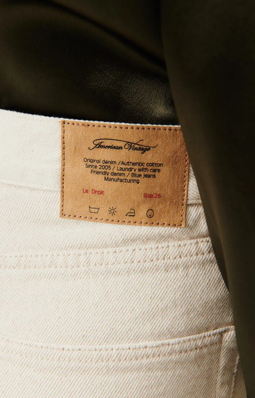 Jean Droit Femme Tineborow*American Vintage Store