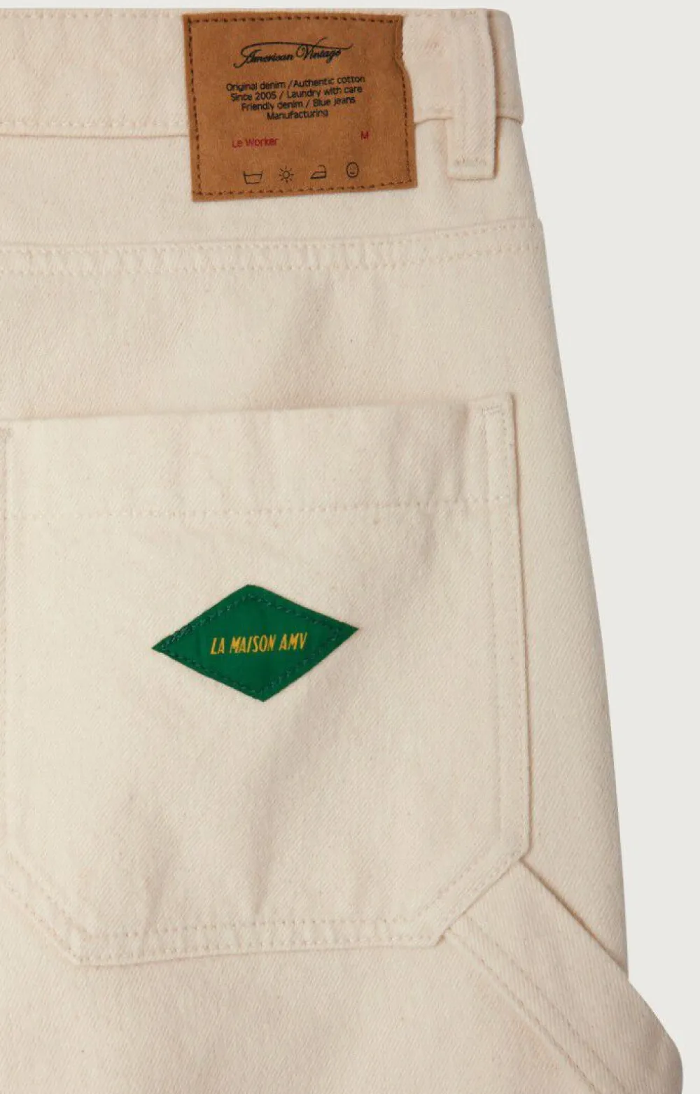 Jean Worker Homme Spywood*American Vintage Shop