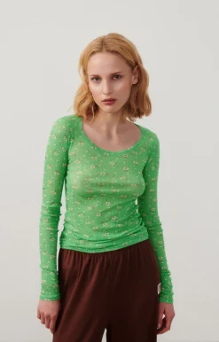 T-Shirt Femme Massachusetts*American Vintage Sale