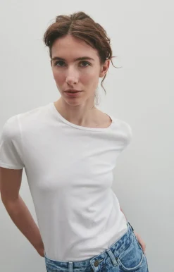 T-Shirt Femme Vegiflower*American Vintage Shop