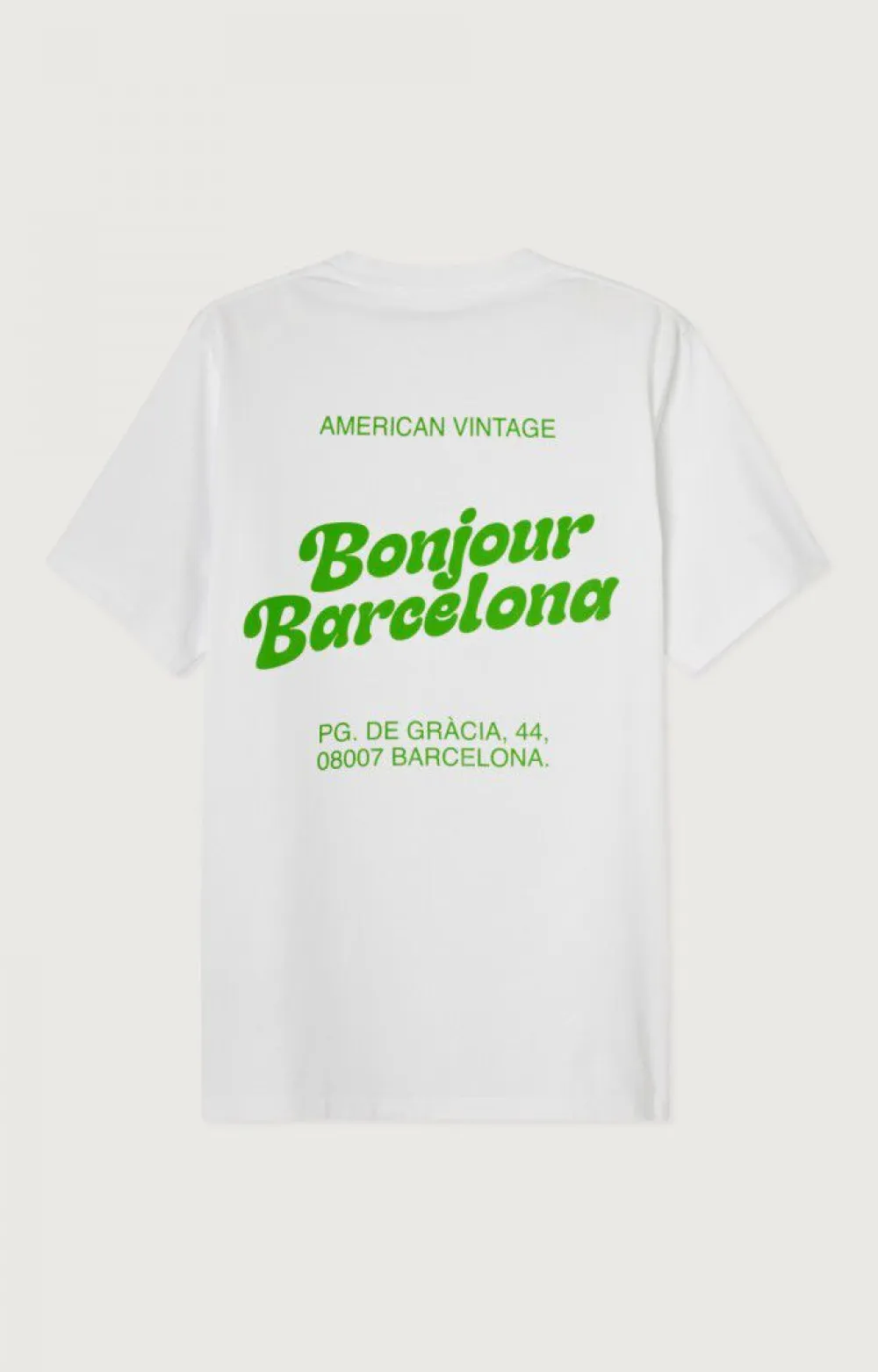 T-Shirt Mixte Barcelone*American Vintage Best