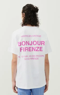 T-Shirt Mixte Firenze*American Vintage Best Sale