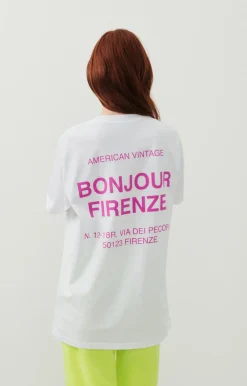 T-Shirt Mixte Firenze*American Vintage Best Sale