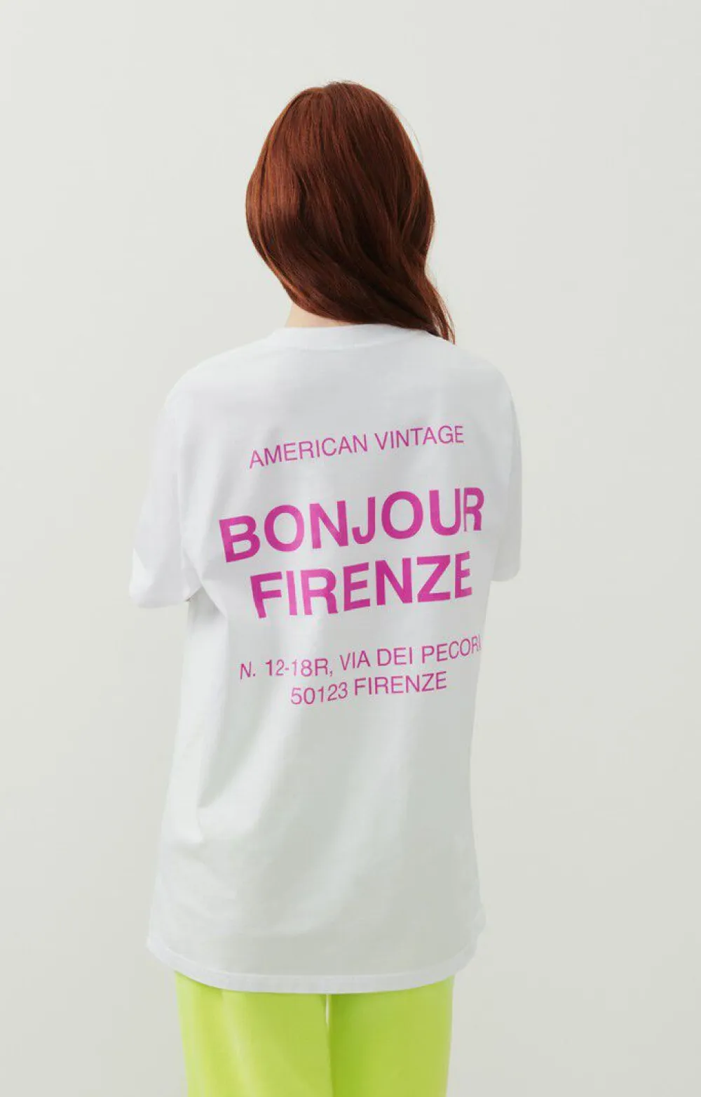 T-Shirt Mixte Firenze*American Vintage Best Sale