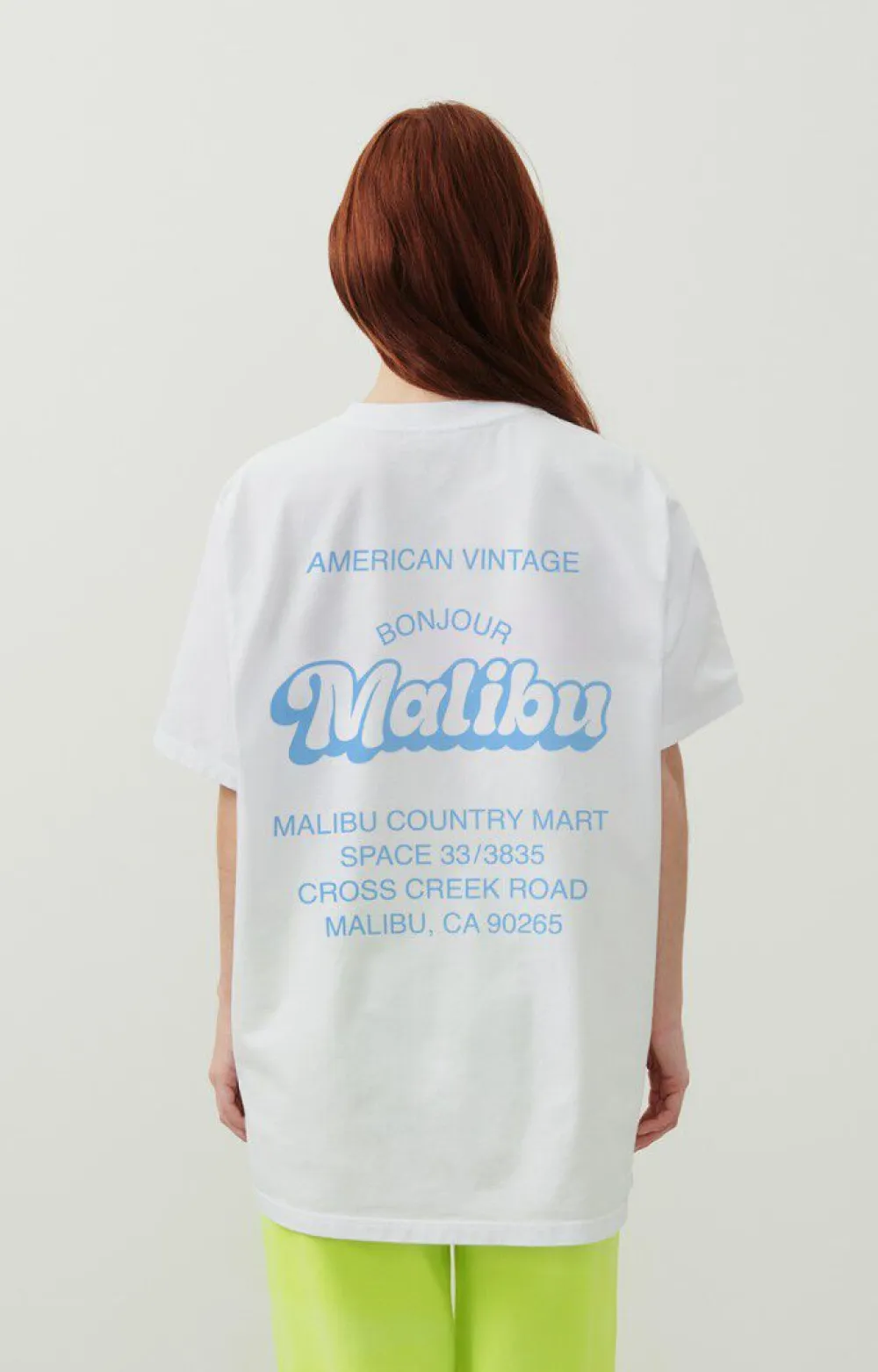 T-Shirt Mixte Malibu*American Vintage Hot